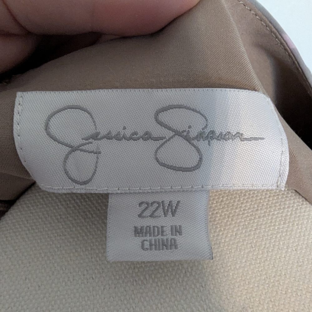 Jessica Simpson Multicolor Zigzag Midi Dress - Picture 3 of 4